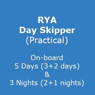 RYA Day Skipper Practical (14-16 Nov [Fri-Sun] & 22-23 Nov [Sat-Sun] 2025)